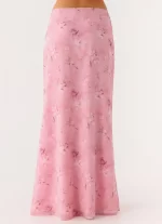 Soulful Low Rise Maxi Skirt - Vintage Floral - 图片 4