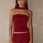 Do It Again Top - Dark Cherry