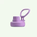 Earth Bottle Premium Insulated Water Bottle with 2 x Caps - Purple (1L) - Image 3
