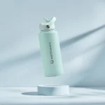 Earth Bottle Premium Insulated Water Bottle with 2 x Caps - Mint (1L) - Image 6