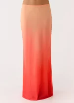 Feliciana Maxi Skirt - Sunset Ombre - 图片 5
