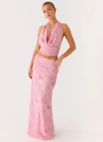 Soulful Low Rise Maxi Skirt - Vintage Floral - 图片 7