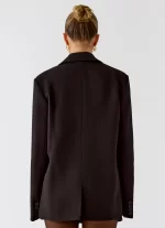 Kingston Oversized Blazer - Black - 图片 5