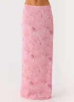 Soulful Low Rise Maxi Skirt - Vintage Floral - 图片 6