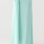 Ravi Maxi Skirt - Aqua