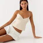 Sangria Top - Oatmeal