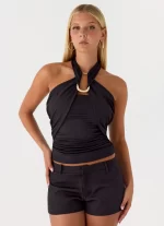 Midnight Sky Top - Black - 图片 6