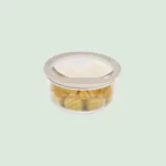 Glass Food Storage Containers - Circle (510ml)