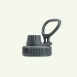 Earth Bottle Premium Insulated Water Bottle with 2 x Caps - Gray (550ml) - Image 3