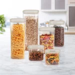 Cube Glass Pantry Storage Jars - Starter Set - Image 4