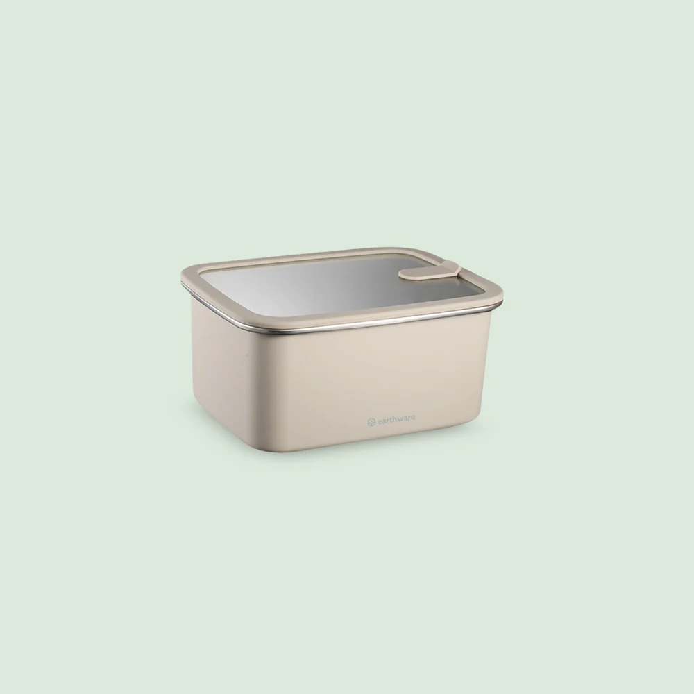 86BA59D7-373F-C560-0FE5-3590848CA44F.webp Stainless Steel Food Storage Container - Rectangle (600ml) - Image 1