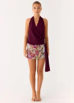 Bright Star Mini Skirt - Floral Bead - 图片 2