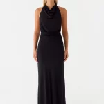 Crazy Over Me Maxi Dress - Black