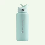 Earth Bottle Premium Insulated Water Bottle with 2 x Caps - Mint (1L) - Image 2