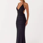 Fine By Me Maxi Dress - Black