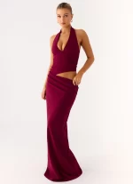 Almost Love Maxi Dress - Plum - 图片 4