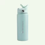 Earth Bottle Premium Insulated Water Bottle with 2 x Caps - Mint (550ml) - Image 2