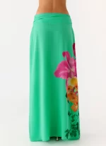 Blushing Bloom Maxi Skirt - Jungle Bloom - 图片 4