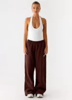 Signature Low Rise Sweatpants - Chocolate - 图片 5