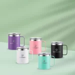 Earth Camp Mug Premium Insulated Travel Cup - Mint (355ml) - Image 3