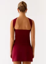 Do It Again Top - Dark Cherry - 图片 5