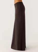 Star Girl Chiffon Maxi Skirt - Cool Chocolate - 图片 3