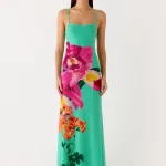 Everett Maxi Dress - Jungle Bloom