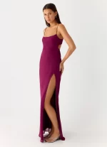 Alouette Maxi Dress - Plum - 图片 4