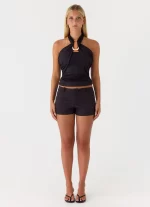 Midnight Sky Top - Black - 图片 2