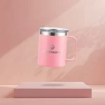 Earth Camp Mug Premium Insulated Travel Cup - Pink (355ml) - Image 2