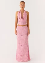 Soulful Low Rise Maxi Skirt - Vintage Floral - 图片 2